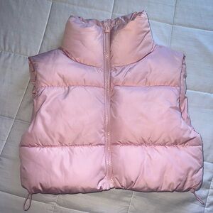 Forever 21 Pink Crop Vest